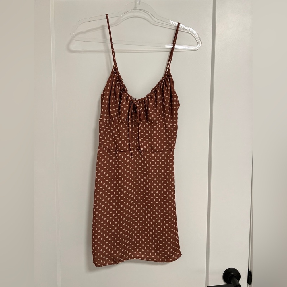 Resa Polka Dot Mini Dress